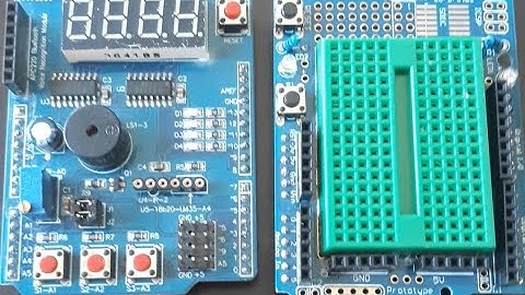 Arduino için Prototype ve Multifunction Shield Kullanımı