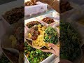 Sarapan nasi empok dengan view gunung #kuliner #kuliner opsikuliner #kulinermalang #sarapan