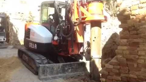 Tescar CF2.5 A while working in a very narrow place