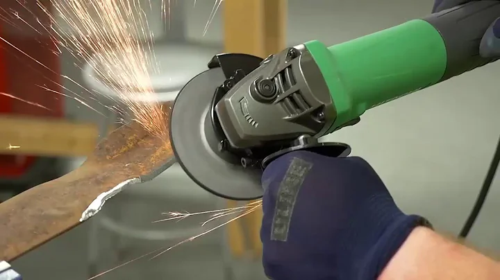 Máy mài góc Hitachi G12VE - Test máy mài Hitachi G12VE. Hitachi Tools