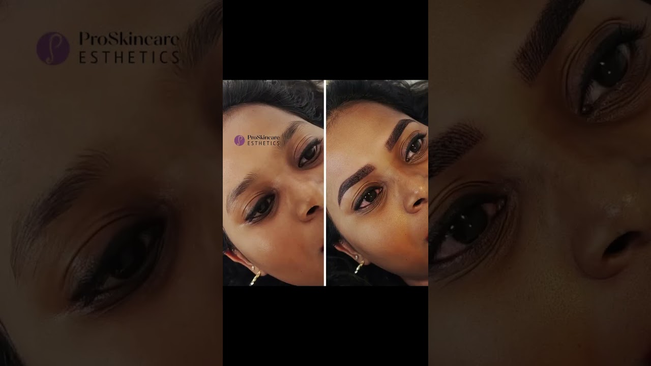Microblading Magic: Stunning Brow Transformation | Before & After 