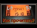 Рено Логан,расшифровка шкалы в приборной панели.