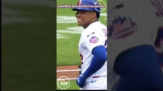 James Woody's incredible home run robbery of Juan Soto! Excellent! #ZONADeportiva #videosviralシ #MLB
