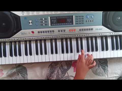 تعليم عزف اغنيه بنت ابويا هناء يسري