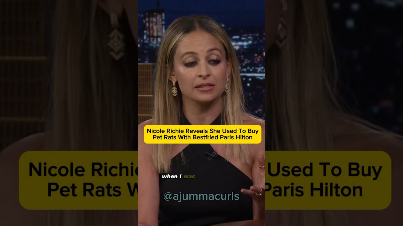 Nicole Richie Reveals She Used To Buy Pet Rats With Bestfriend Paris Nicole Richie Reveals She Used To Buy Pet Rats With Bestfriend Paris