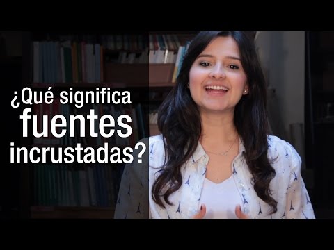 Video: ¿Qué es el texto incrustado?