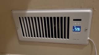 Howeall Super Quiet Register Booster Fan - Intelligent Thermostat Booster Fan Review, Boost the air,