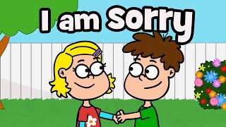 Apology song - I am sorry, forgive me | Hooray kids songs \& nursery rhymes - Children's good manners