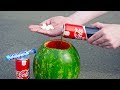 5 CRAZY EXPERIMENTS With Coca Cola