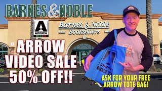 Barnes & Noble Arrow Video 50% Off Sale Jan 2026