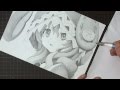 デート・ア・ライブ 360分で四糸乃描いてみた