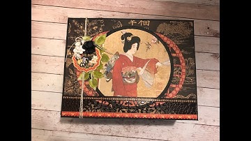 TUTORIAL GRAPHIC 45 BIRD SONG PART 1 MINI ALBUM | SHELLIE GEIGLE |JS HOBBIES AND CRAFTS