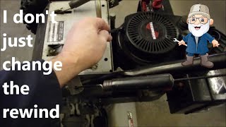 Craftsman Snow Blower Rope Pull Replacement by Bruce's Shop 1,696 views 3 months ago 28 minutes