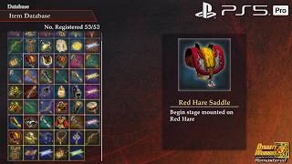 Dynasty Warriors 3 Remastered: All Every Items (53/53) Including DLC [PS5Pro]