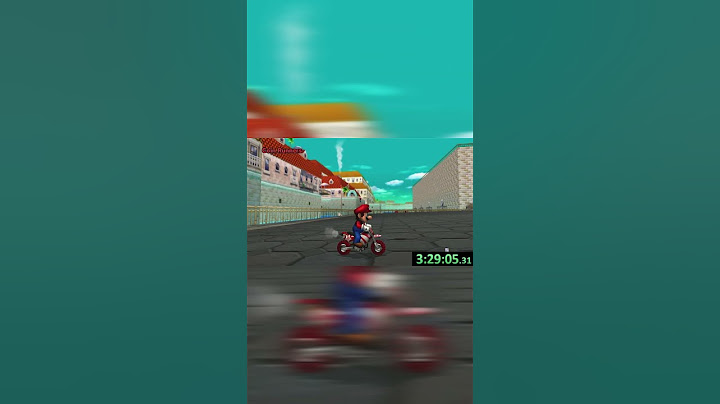 The weirdest Mario Kart Wii glitch I've seen yet