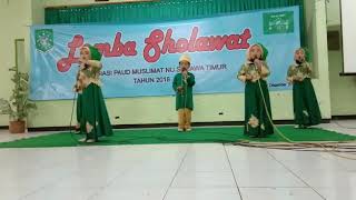 Sholawat Nahdliyah Anak  TK KAB. Blitar (juara 1 propinsi JATIM)