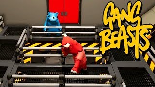 GANG BEASTS ONLINE - He Took a Shortcut and FAILED [MELEE] screenshot 3