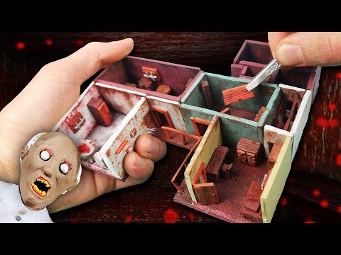 Making GRANNY&rsquo;S First Floor Miniature House in POLYMER CLAY!