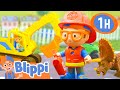 Blippi Theme Song with Toys | Blippi Toy Play Learning | Nursery Rhymes for Babies