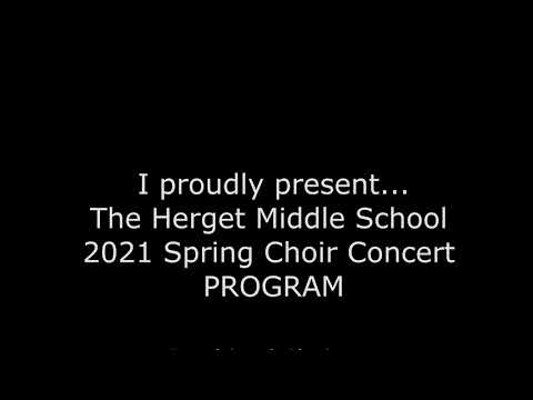 2021 Herget Middle School Spring Concert Introduction