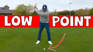 How To Find The Low Point In Your Golf Swing