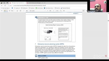 ACCA PM (F5) March 25 Chapter 3 Information system and Data analytics L1