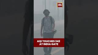 Air Quality Index Around India Gate Recorded At 342 Delhi Air Pollution Today