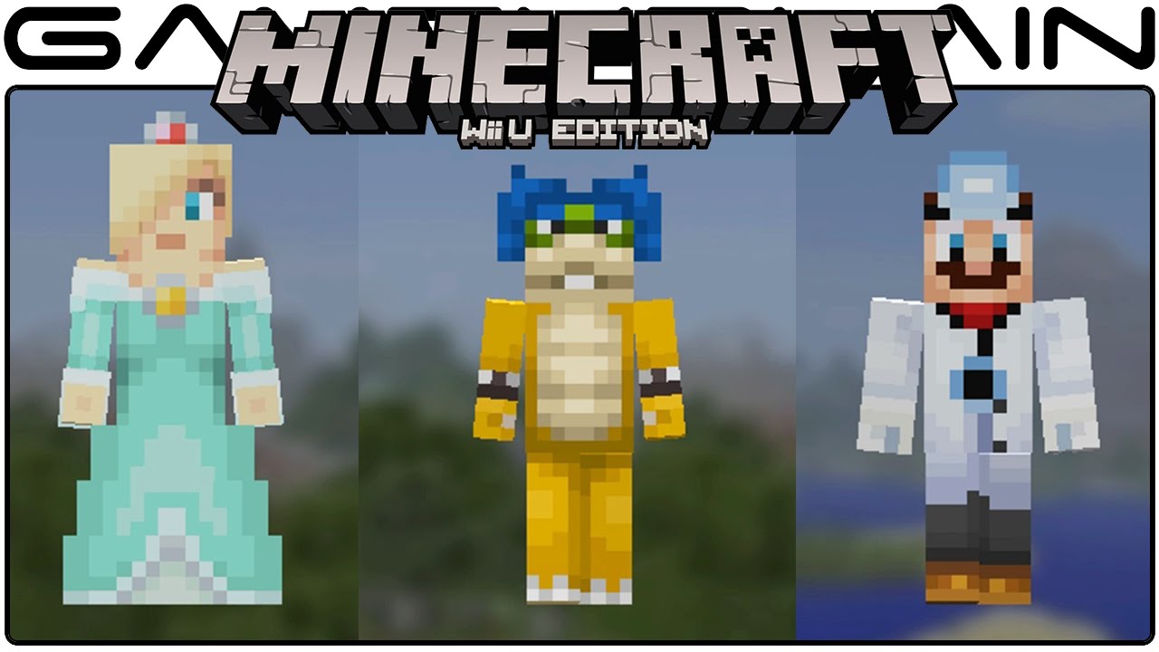 All 40 Mario Skins In Minecraft Wii U Edition Koopalings