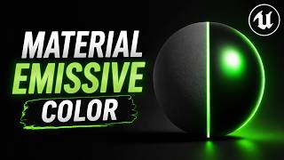 Unreal Engine 5 Materials – Emissive Color Explained (Glow, Lighting & Effects)