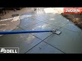 DIY Diamond Cut Concrete Patio Extension!