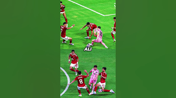 How Messi injured the opposing goalkeeper in the FIFA Club World Cup opener. 😳😰