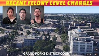 Recent Felony Level Charges In Grand Forks District Court
