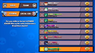 TOP 50 Global?!! The Most INTENSE Gem Grab Power League Game Ever! screenshot 5