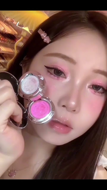 SheenEffect Chameleon Eyeshadow Barbie Dream & White Moonlight Swatches🦄