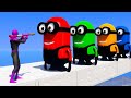 Minions Are Out of Control!😂😂🔴 (Funny Ragdoll Physics) #up_media