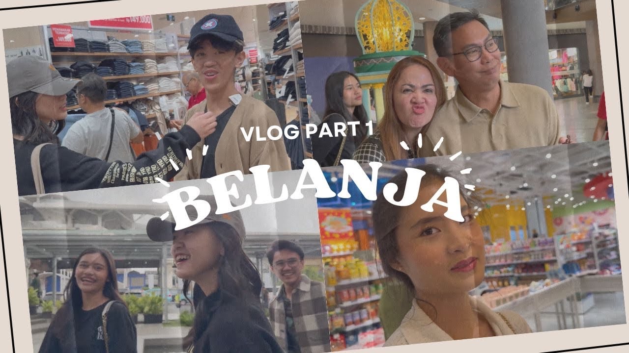 BELANJA W/ PANTJORO FAMILY ! ALHAMDULILLAH BAJU BARU :) PART 1 !