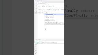Data Analysis Using Pandas #shorts #python #pandas