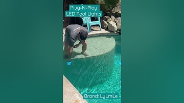 Plug-N-Play LED Pool Lights with App Control  //  brand: LyLmLe