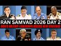 Inida's Tri - Services Officers Discuss New Military Strategies On Day 2 Of  Ran Samvad 2026