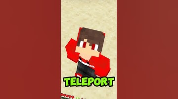 Minecraft, But if You Like The Video i Get Randomly teleport in CUBES |#shorts #short #minecraft