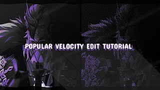 Popular velocity edit tutorial alight motion! @kirs1ein