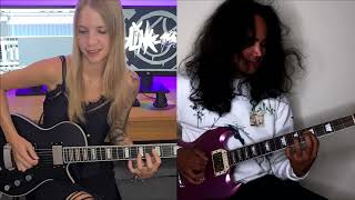 Blink 182 - First Date (Guitar Cover by Annika & Pedro)