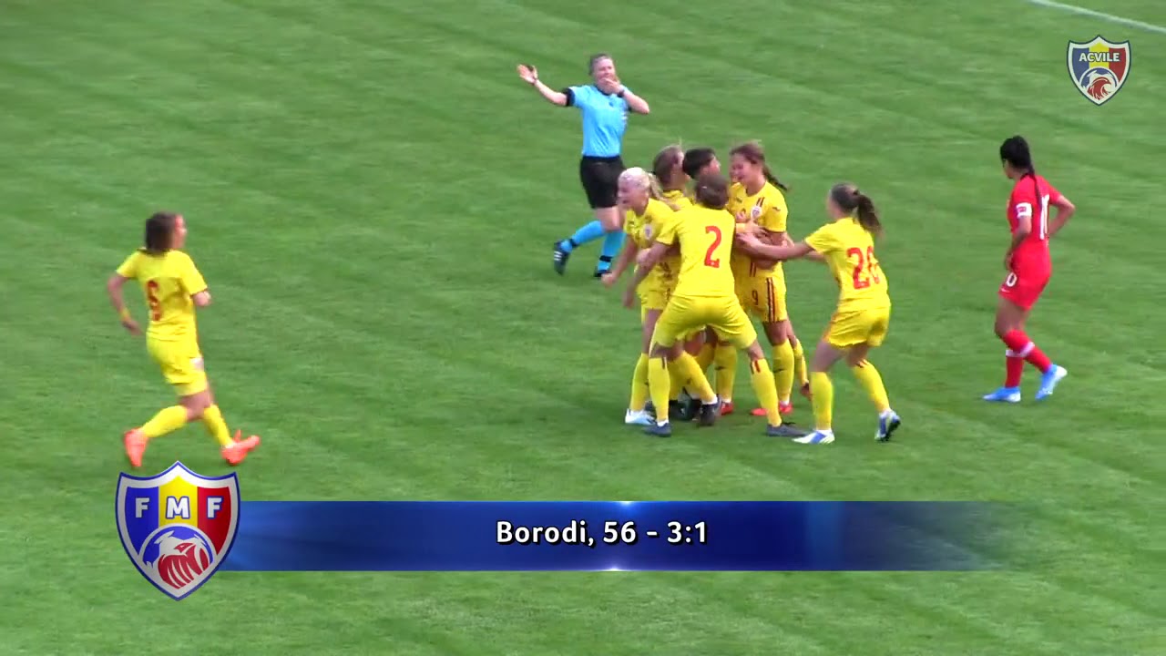 Rezumat Feminin Romania U17 Turcia U17 4 4 Youtube