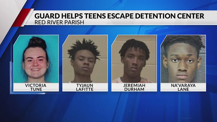 21-year-old guard allegedly helps teens escape fro...