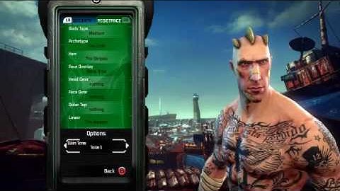 Brink - Character Customizaton Walkthrough