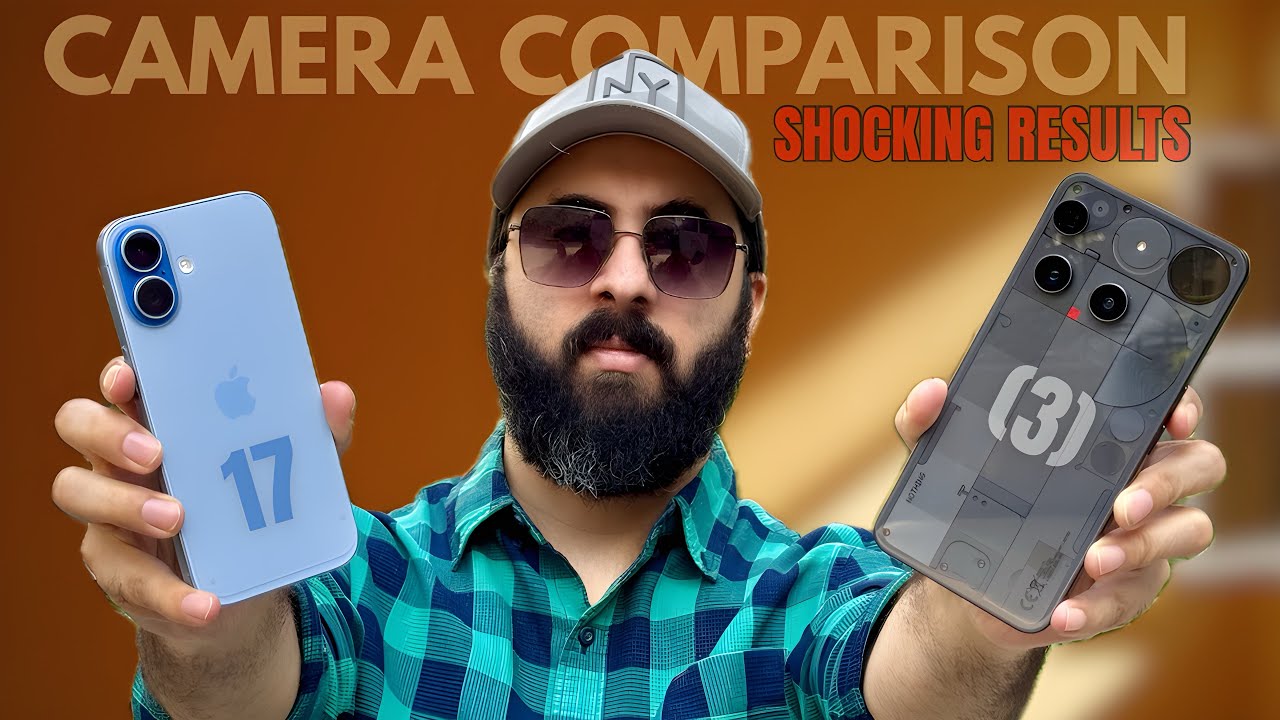 iPhone 17 vs Nothing Phone 3 Camera Test - iPhone 17 Camera Test - Best Camera Phone Under 40000