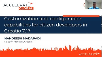 Creatio 7.17: customization and configuration capacities for citizen developers | Workshop | Creatio