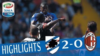 Sampdoria - Milan - 2-0 - Highlights - Giornata 6 - Serie A TIM 2017/18