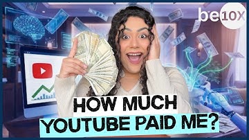 How much YouTube paid me last month? Revealing my income ft. Be10X Workshop Review! #vaishnavithakur