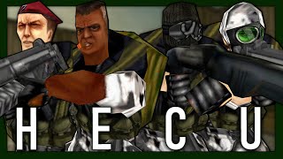 A Dangerous & Very Efficient Clean-up Crew | The HECU | FULL Half-Life Lore